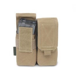 Warrior Elite OPS Double M4 5:56 Pouch - Coyote Tan