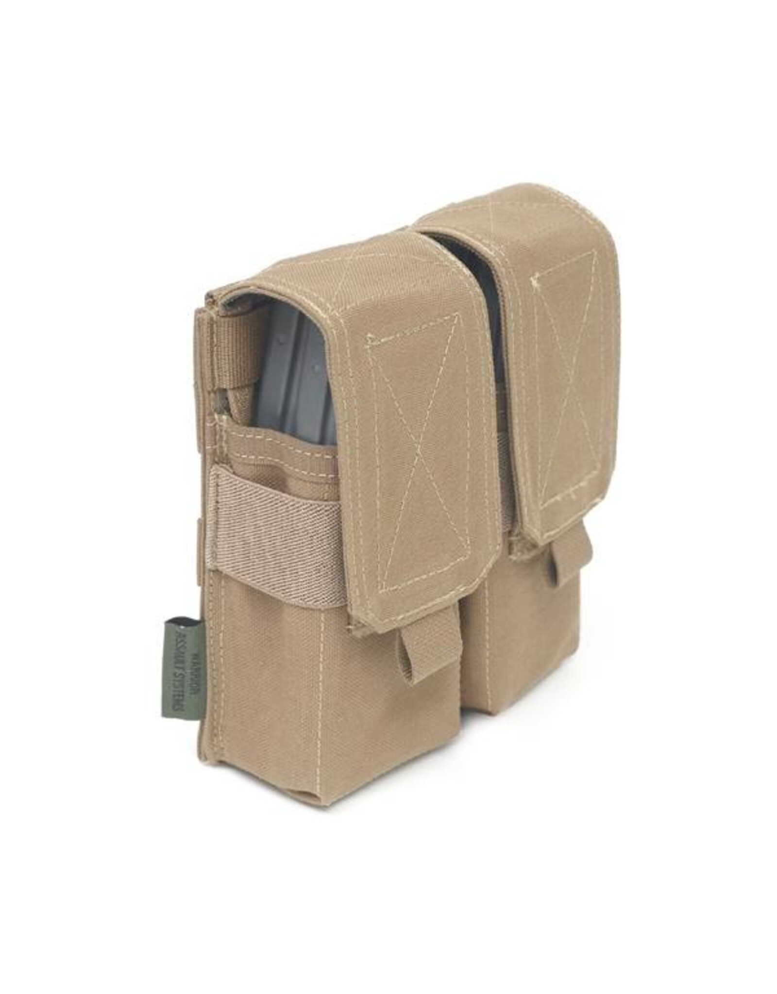 Warrior Elite OPS Double M4 5:56 Pouch - Coyote Tan