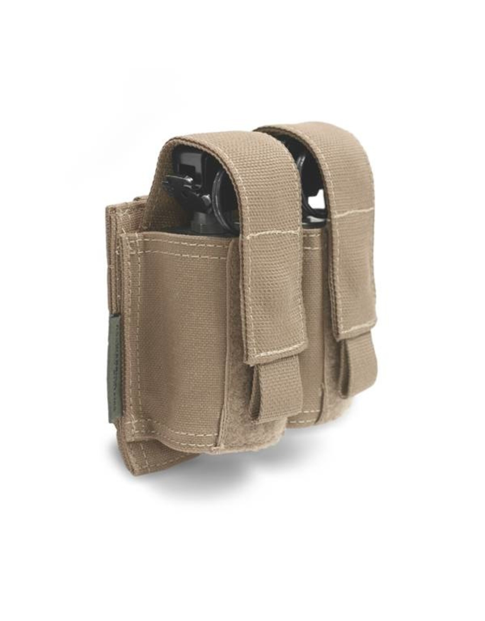 Warrior Double 40mm Grenade - Flashbang Pouch - Coyote Tan