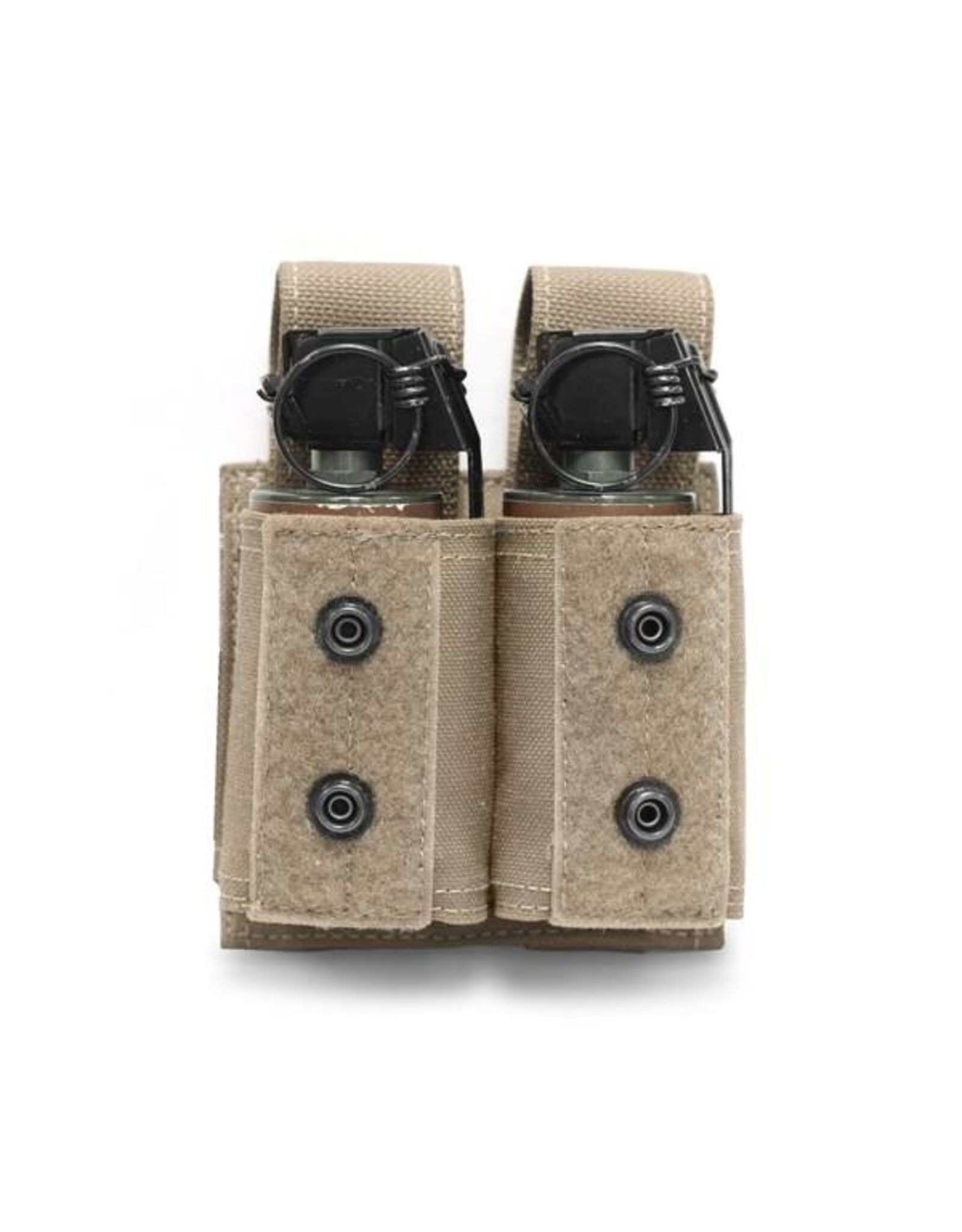 Warrior Double 40mm Grenade - Flashbang Pouch - Coyote Tan