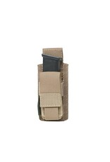 Warrior Direct Single 9mm Direct Action Pistol Mag Pouch - Coyote Tan