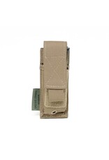 Warrior Direct Single 9mm Pistol Mag Pouch Direct Action - Coyote Tan