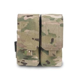 Warrior Elite OPS Double 5.56 M4 Pouch - MultiCam