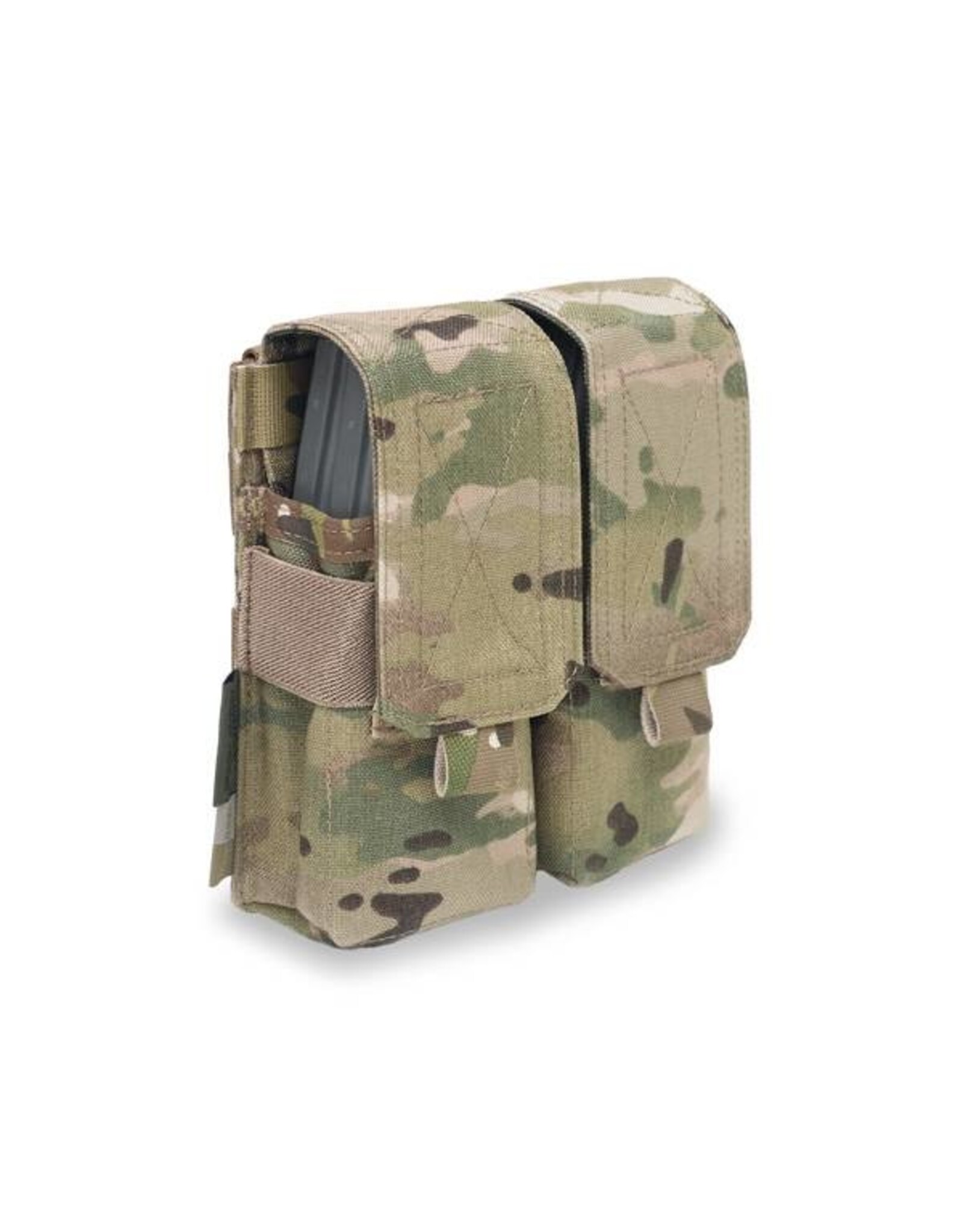 Warrior Elite OPS Double 5.56 M4 Pouch - MultiCam
