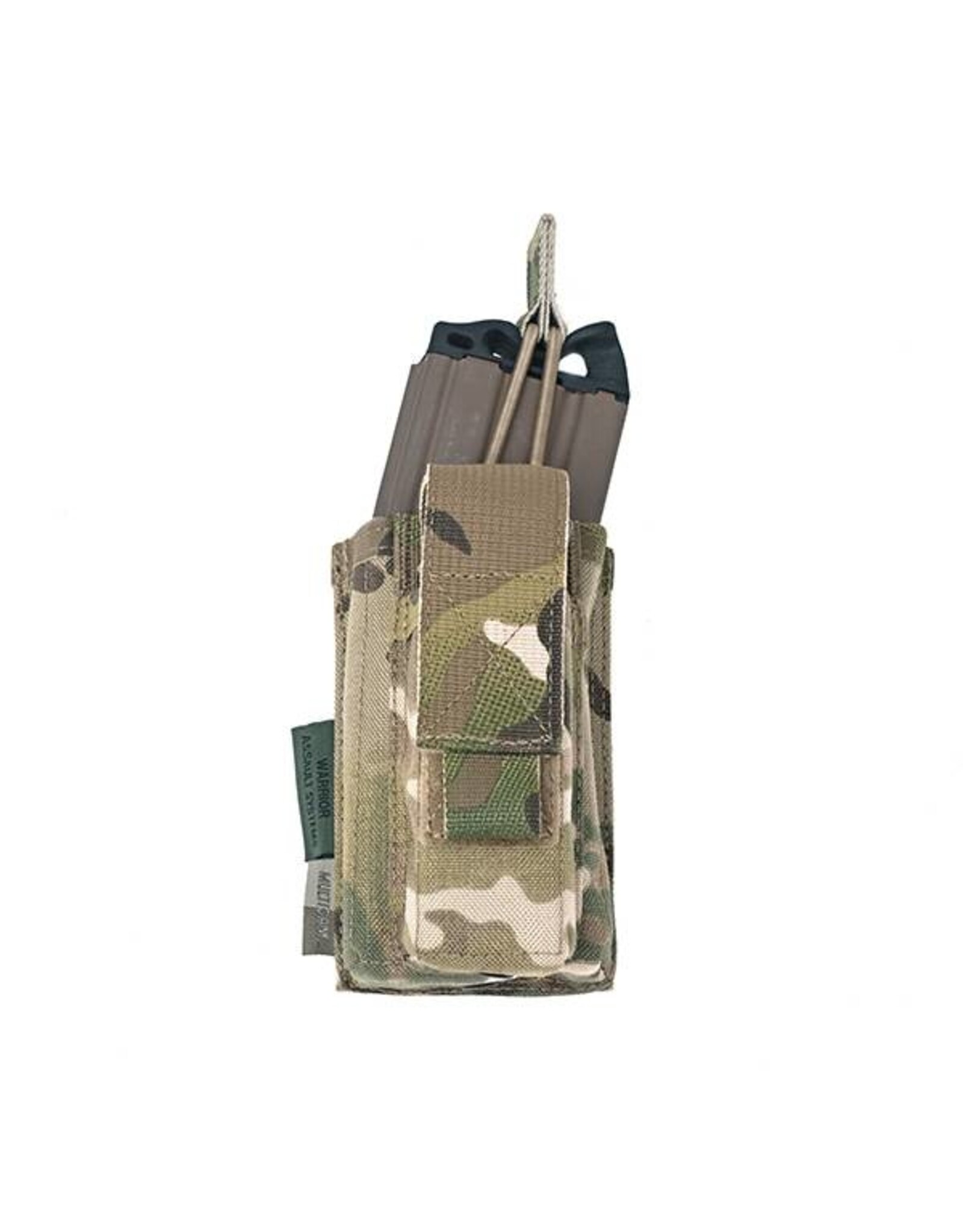Warrior Single Open 5.56 Mag & 9mm pouch - MultiCam