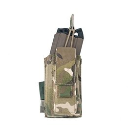 Warrior Single Open 5:56 Mag & 9mm pouch - MultiCam