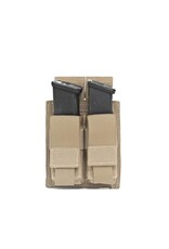 Warrior Elite OPS Direct Action Double 9mm Pistol Pouch - Coyote Tan