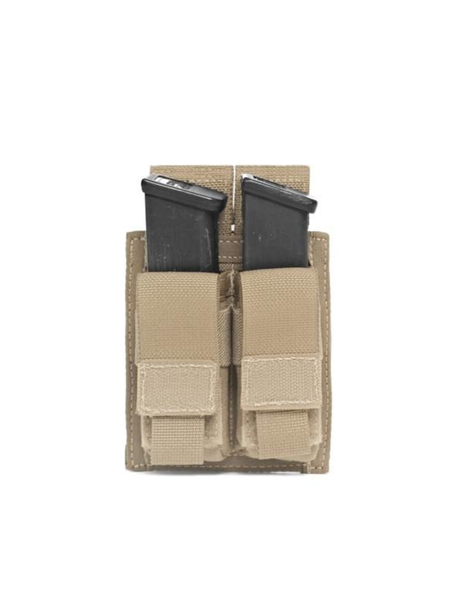 Warrior Elite OPS Direct Action Double 9mm Pistol Pouch - Coyote Tan