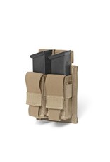 Warrior Elite OPS Direct Action Double 9mm Pistol Pouch - Coyote Tan
