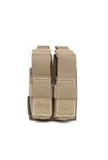 Warrior Elite OPS Direct Action Double 9mm Pistol Pouch - Coyote Tan