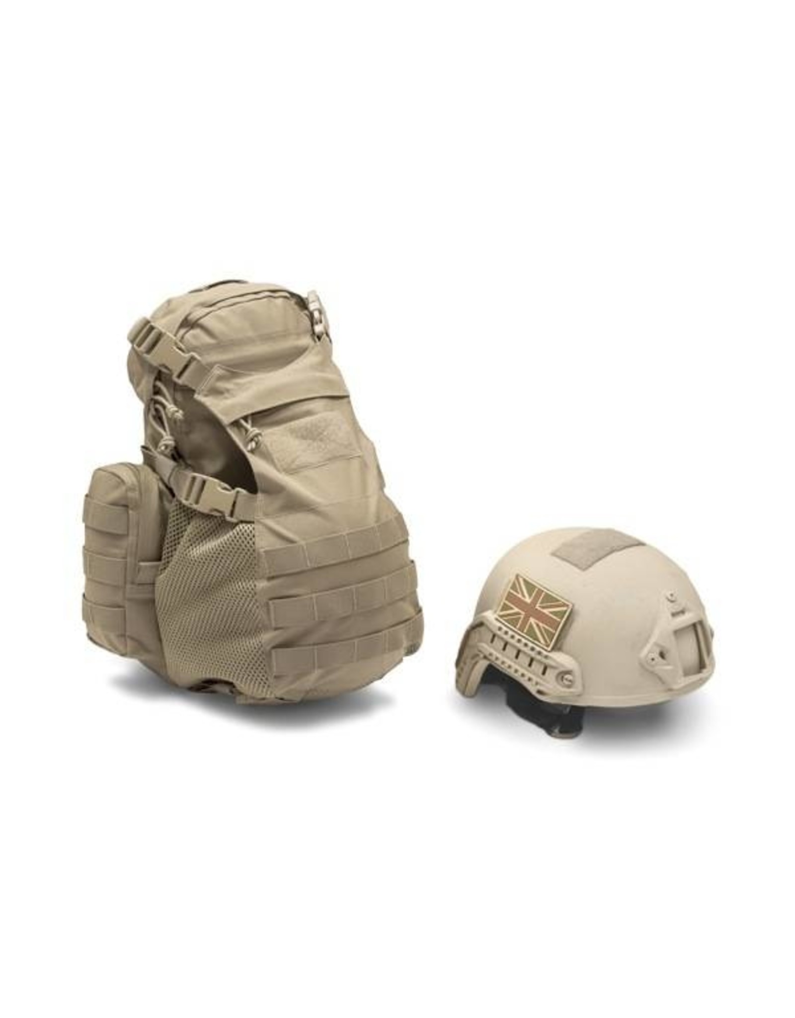 Warrior Helmet Cargo Pack - Coyote Tan