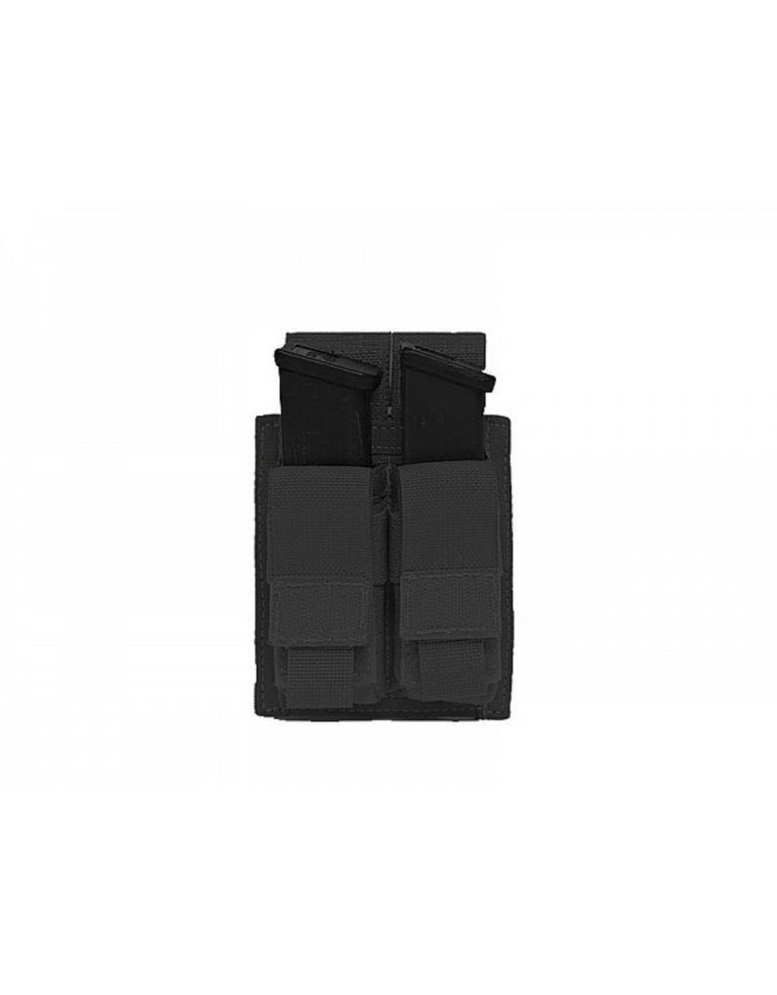 Warrior Elite OPS Direct Action Double 9mm Pistol Pouch - Black