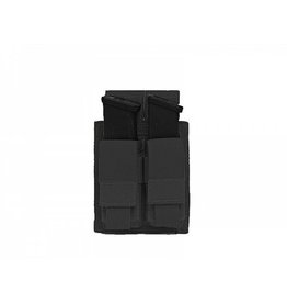 Warrior Elite OPS Direct Action Double 9mm Pistol Pouch - Black