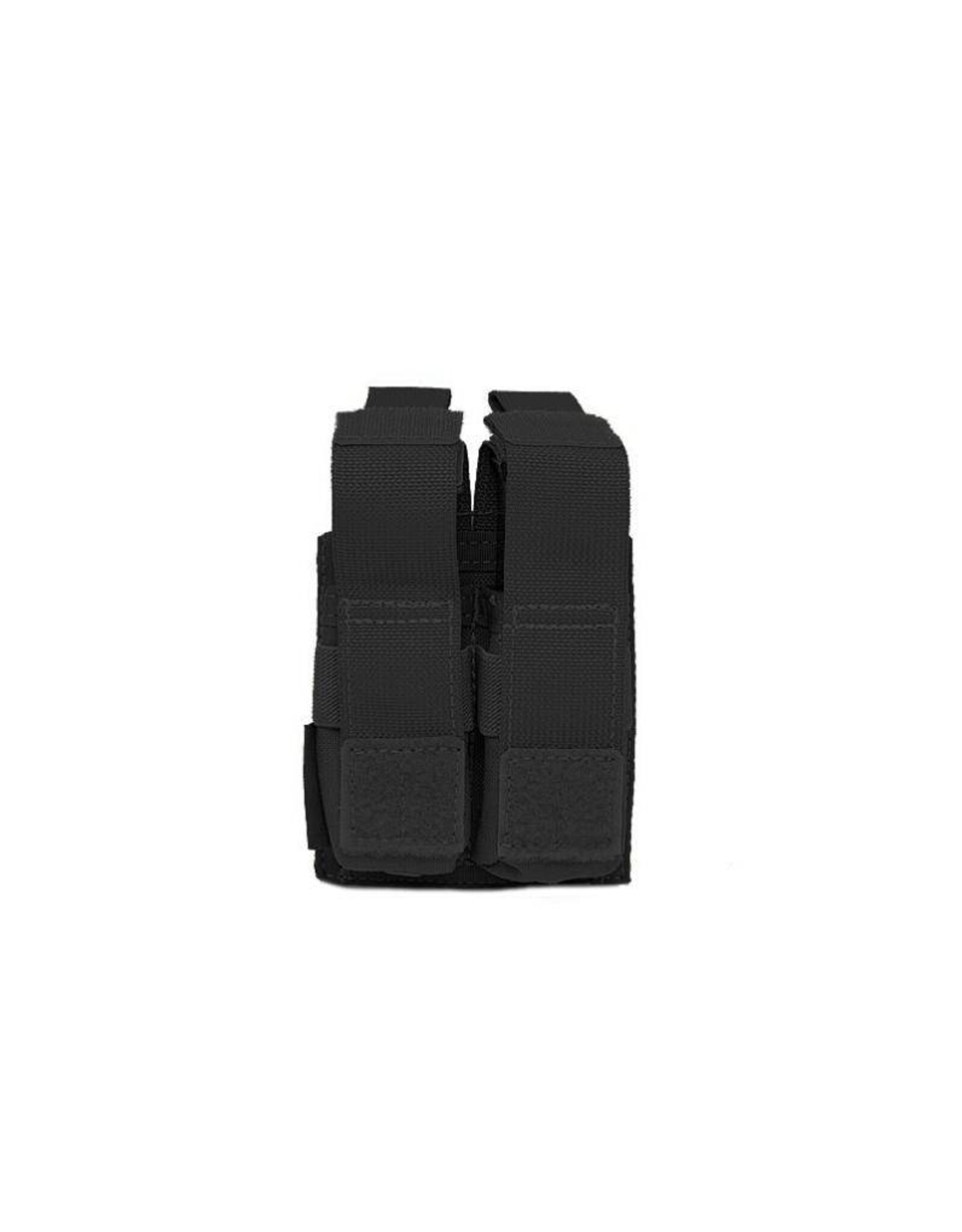 Warrior Elite OPS Direct Action Double 9mm Pistol Pouch - Black