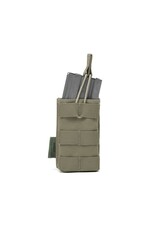 Warrior Single Open 5.56 Mag Bungee Retention- Ranger Green