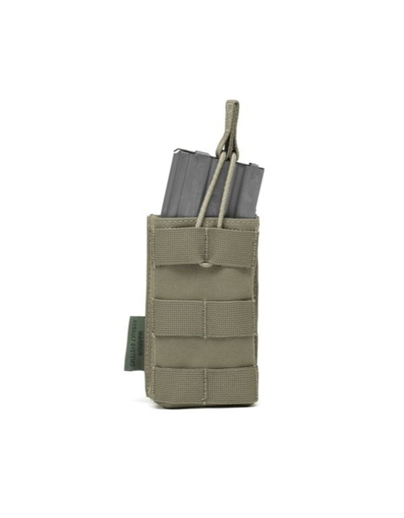 Warrior Single Open 5.56 Mag Bungee Retention- Ranger Green
