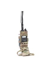 Warrior Front opening MBITR Radio Pouch Gen2 - MultiCam