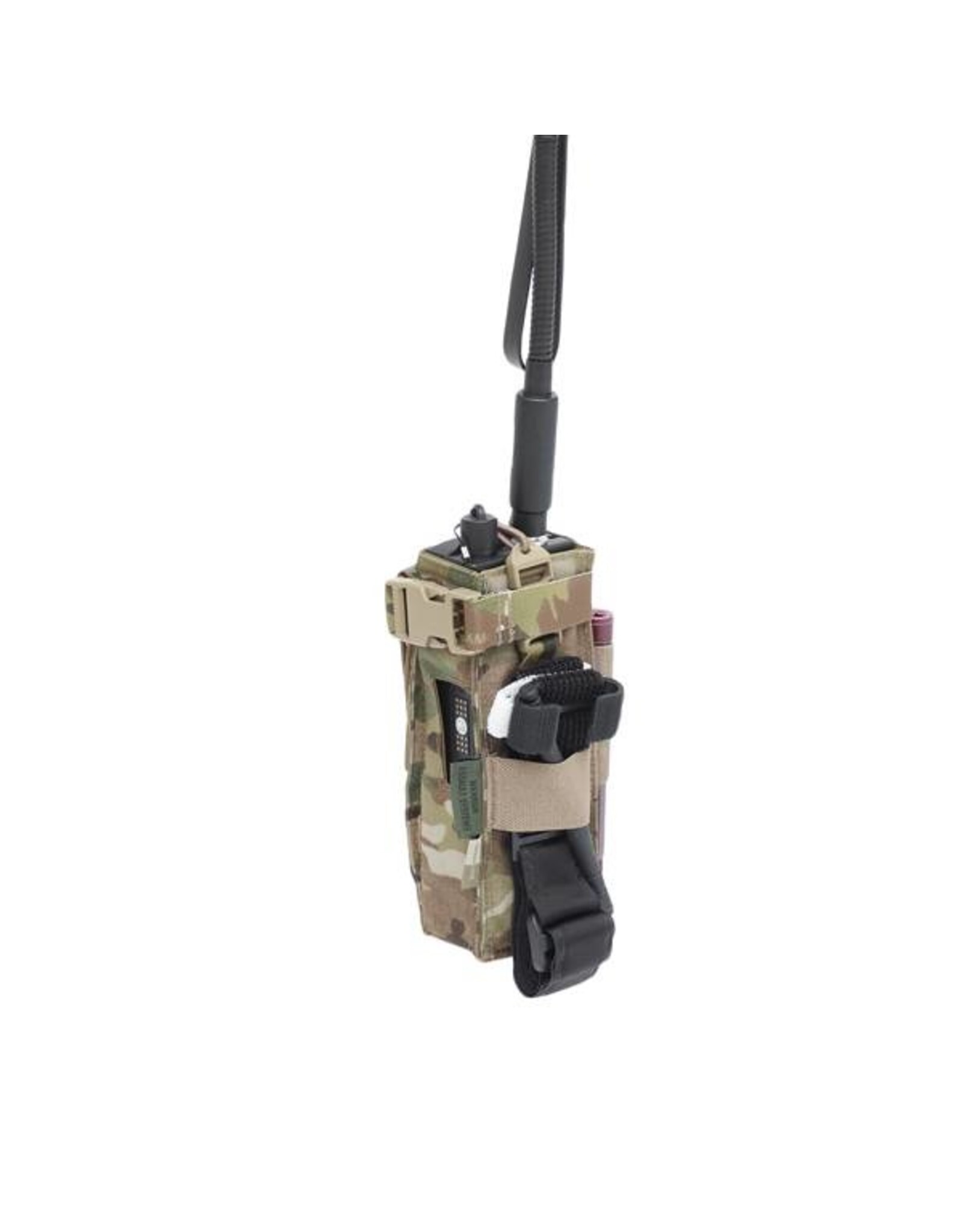 Warrior Front opening MBITR Radio Pouch Gen2 - MultiCam