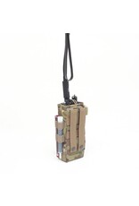 Warrior Front opening MBITR Radio Pouch Gen2 - MultiCam