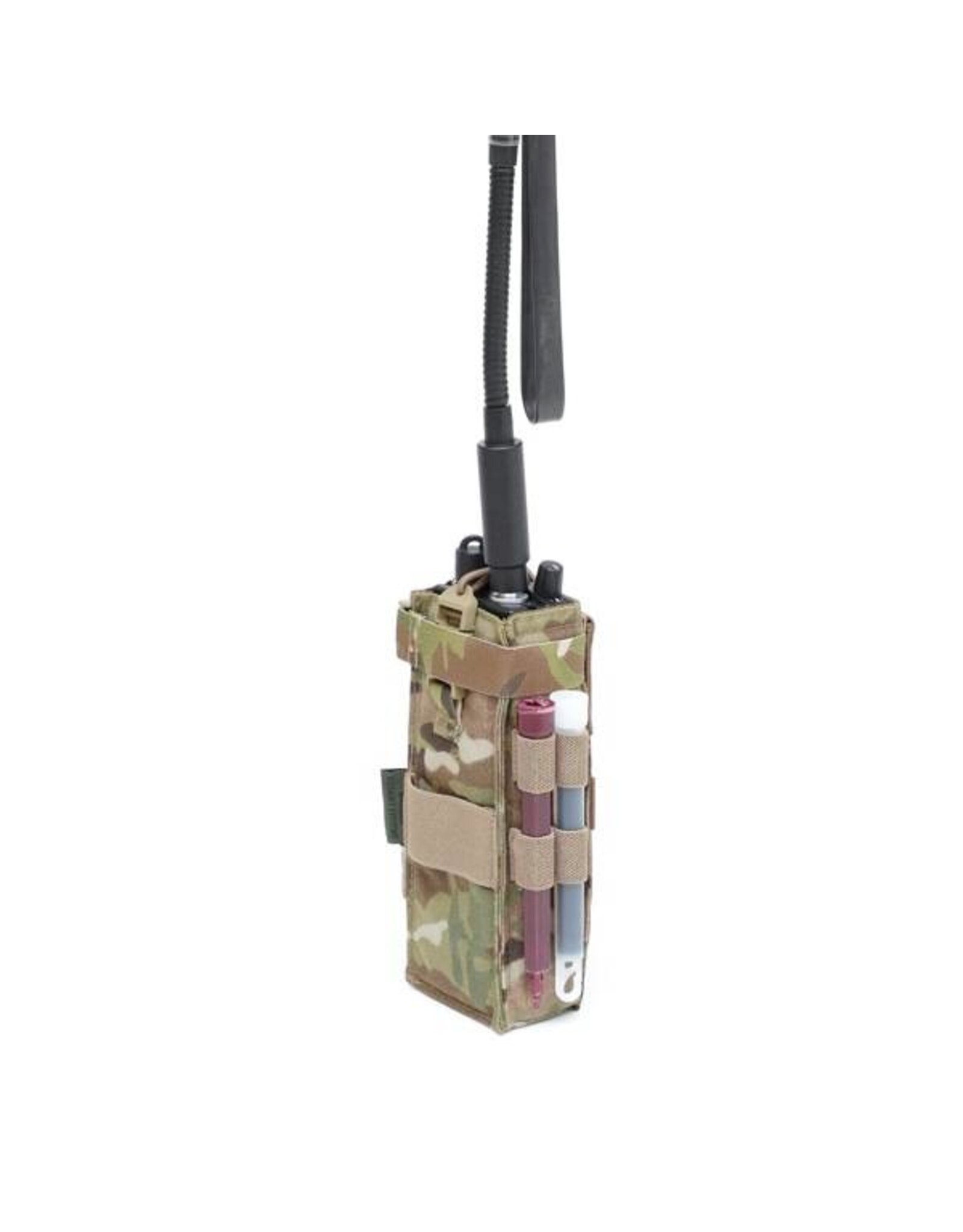 Warrior Front opening MBITR Radio Pouch Gen2 - MultiCam