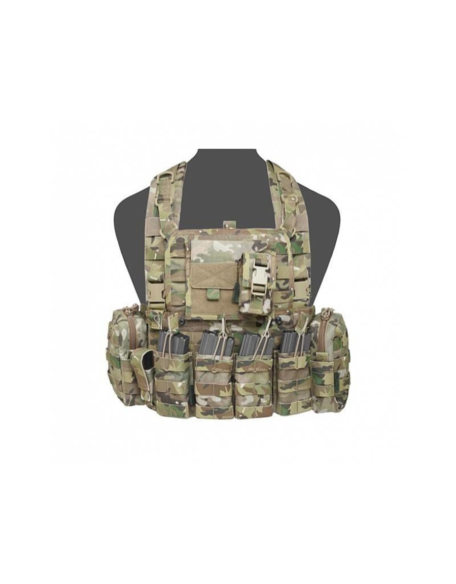 Warrior 901 Elite 4 Chest Rig - MultiCam