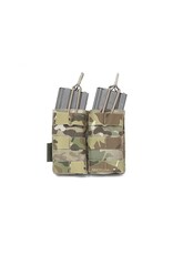 Warrior Double Open 5.56 Mag Bungee Retention - MultiCam