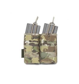 Warrior Double Open 5.56 Mag Bungee Retention - MultiCam