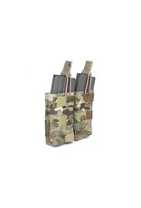 Warrior Double Open 5.56 Mag Bungee Retention - MultiCam