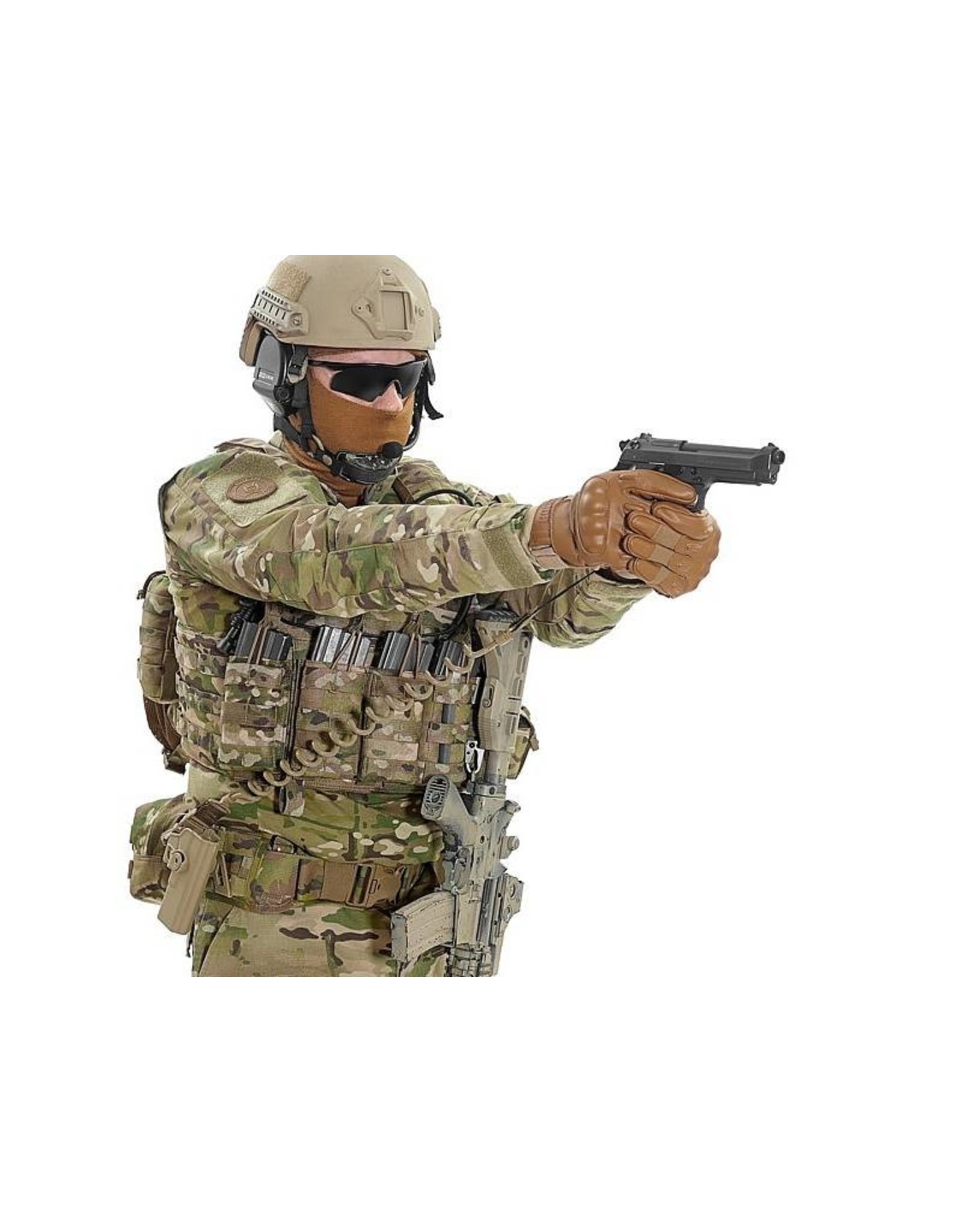 Warrior Elite OPS Tactical Pistol Lanyard - Coyote Tan