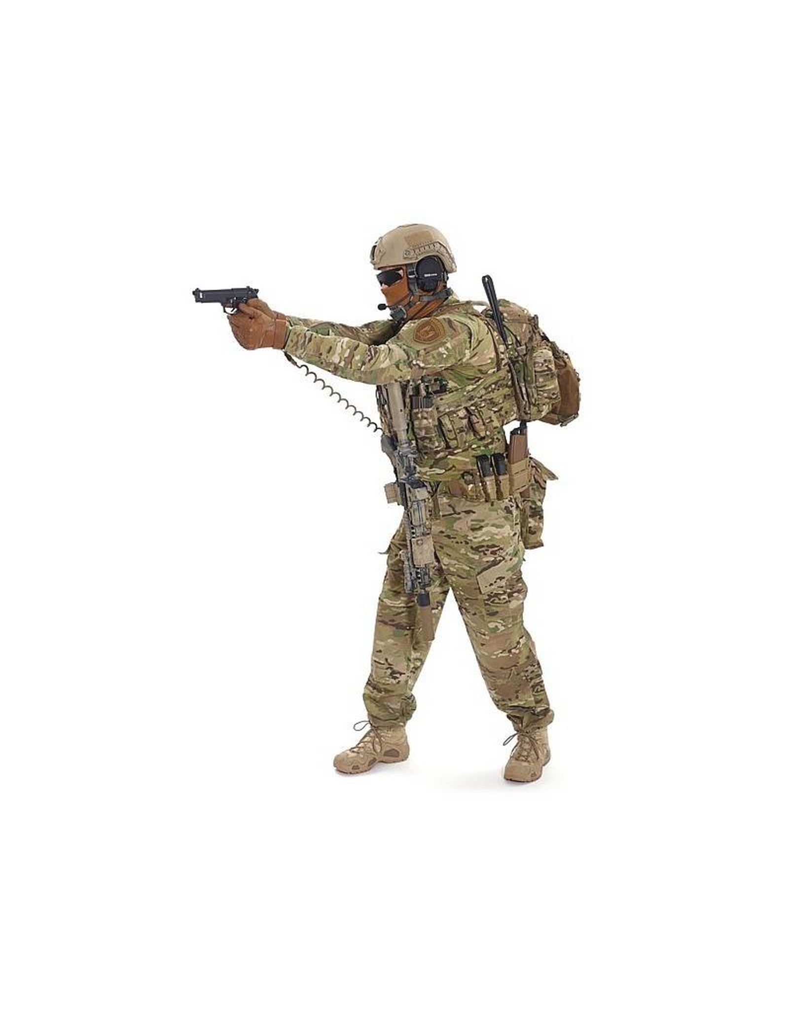 Warrior Elite OPS Tactical Pistol Lanyard - Coyote Tan