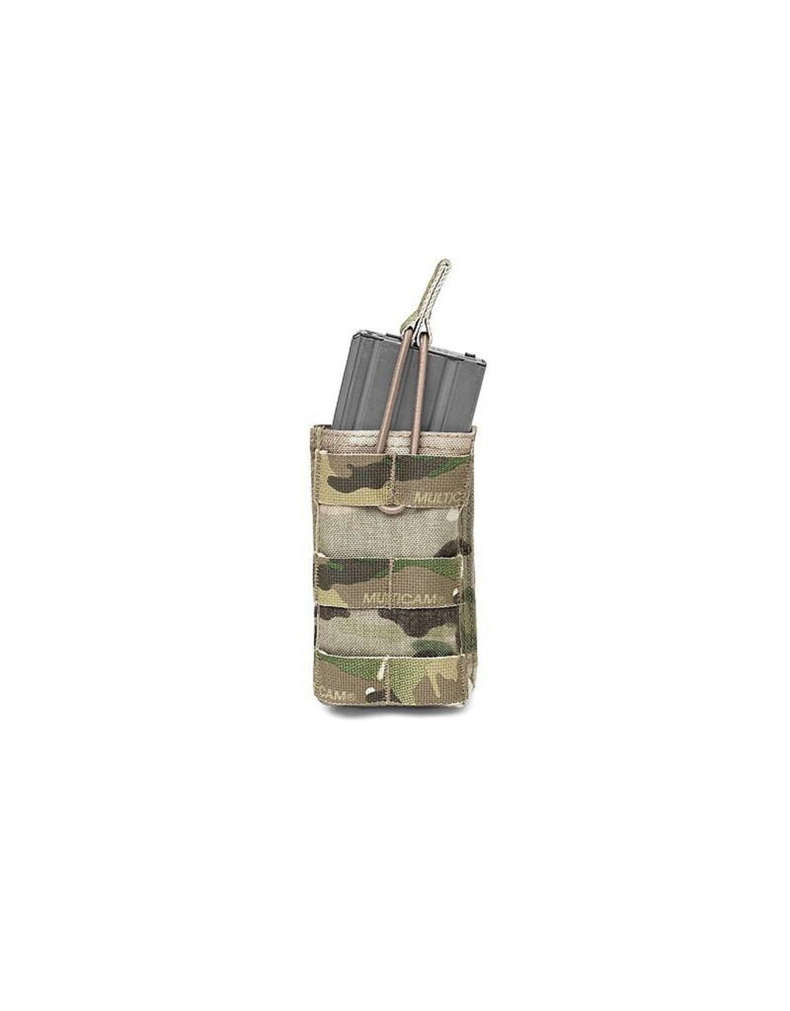 Warrior Single Open 5.56 Mag Bungee Retention - MultiCam