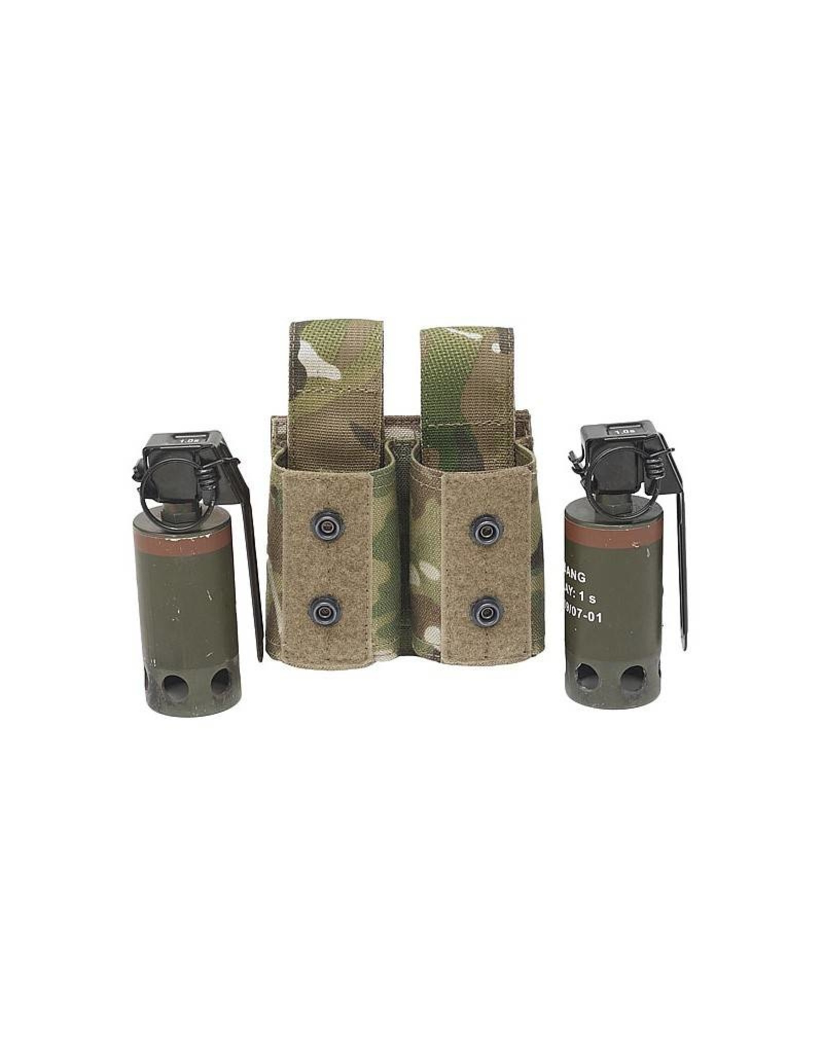 Warrior Double 40mm Grenade/ Flashbang Pouch - MultiCam