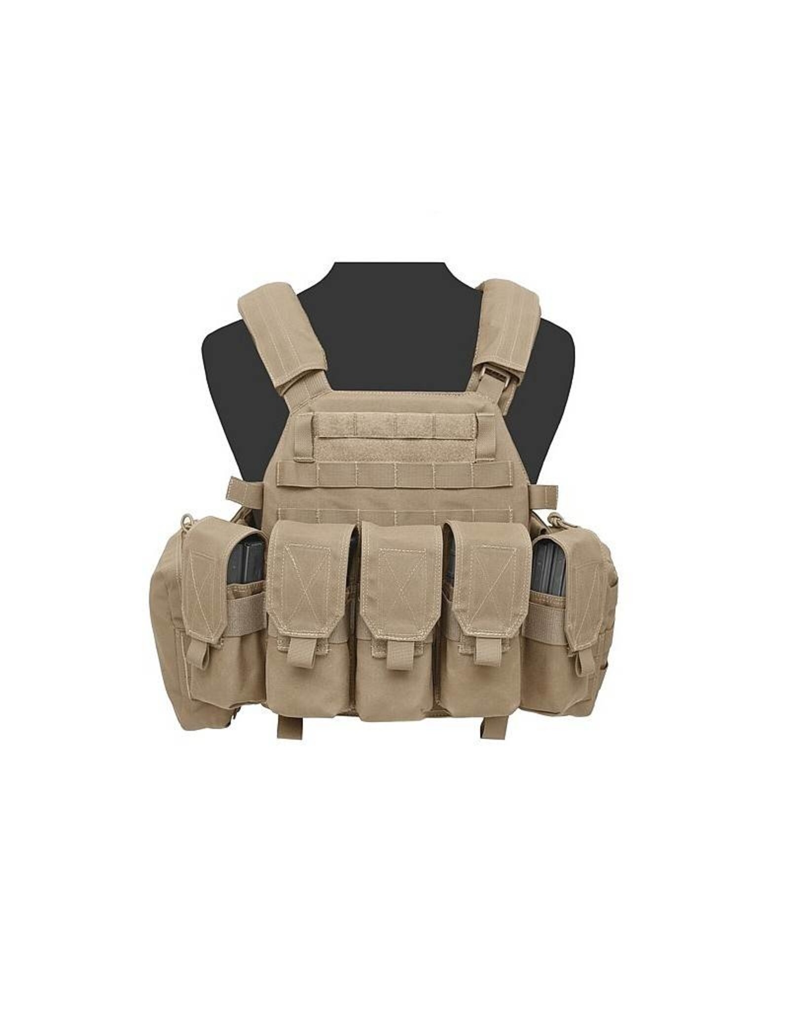 Warrior Elite OPS Triple 5.56 M4 Pouch - Coyote Tan
