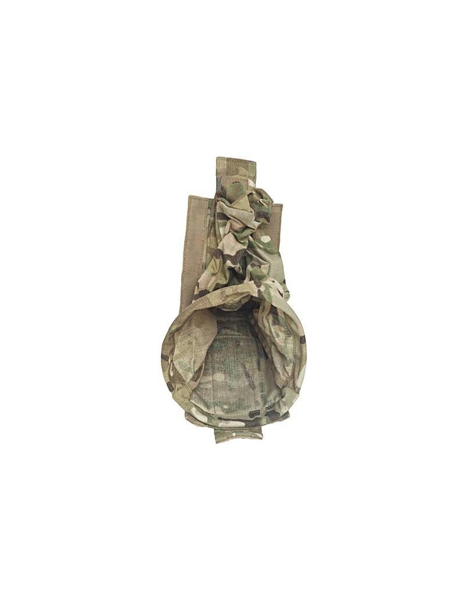 Warrior Slimline Foldable Dump Pouch - MultiCam