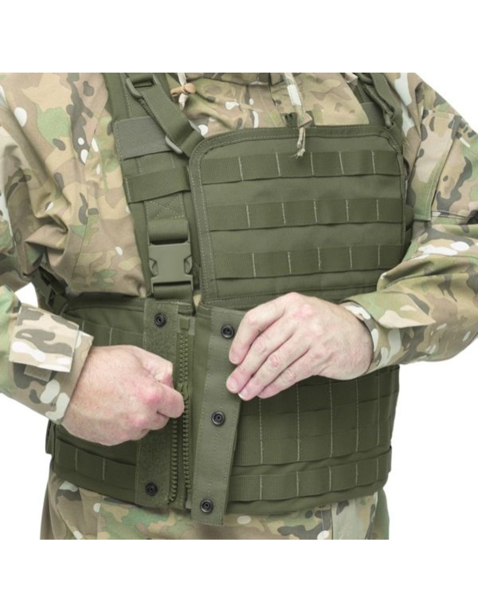 Warrior Elite 901 OPS Chest Rig Base - Olive Drab
