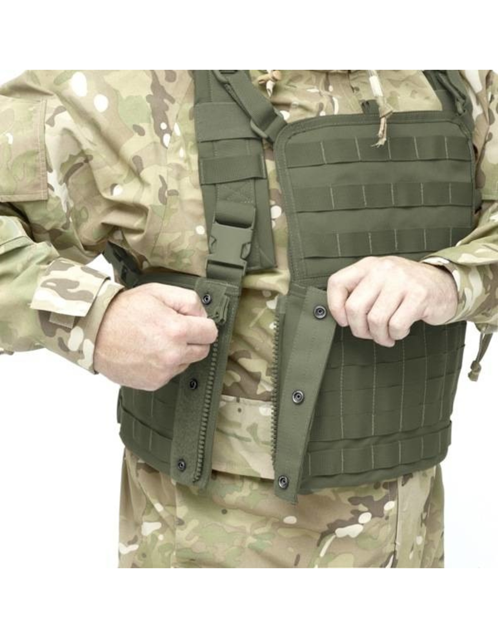 Warrior Elite 901 OPS Chest Rig Base - Olive Drab