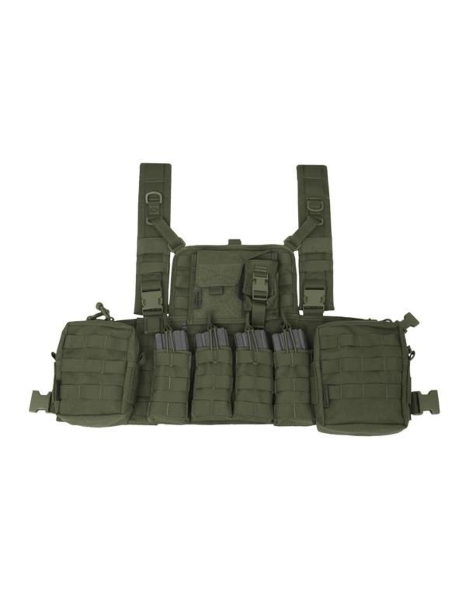 Warrior 901 Elite 4 Chest Rig - Olive Drab