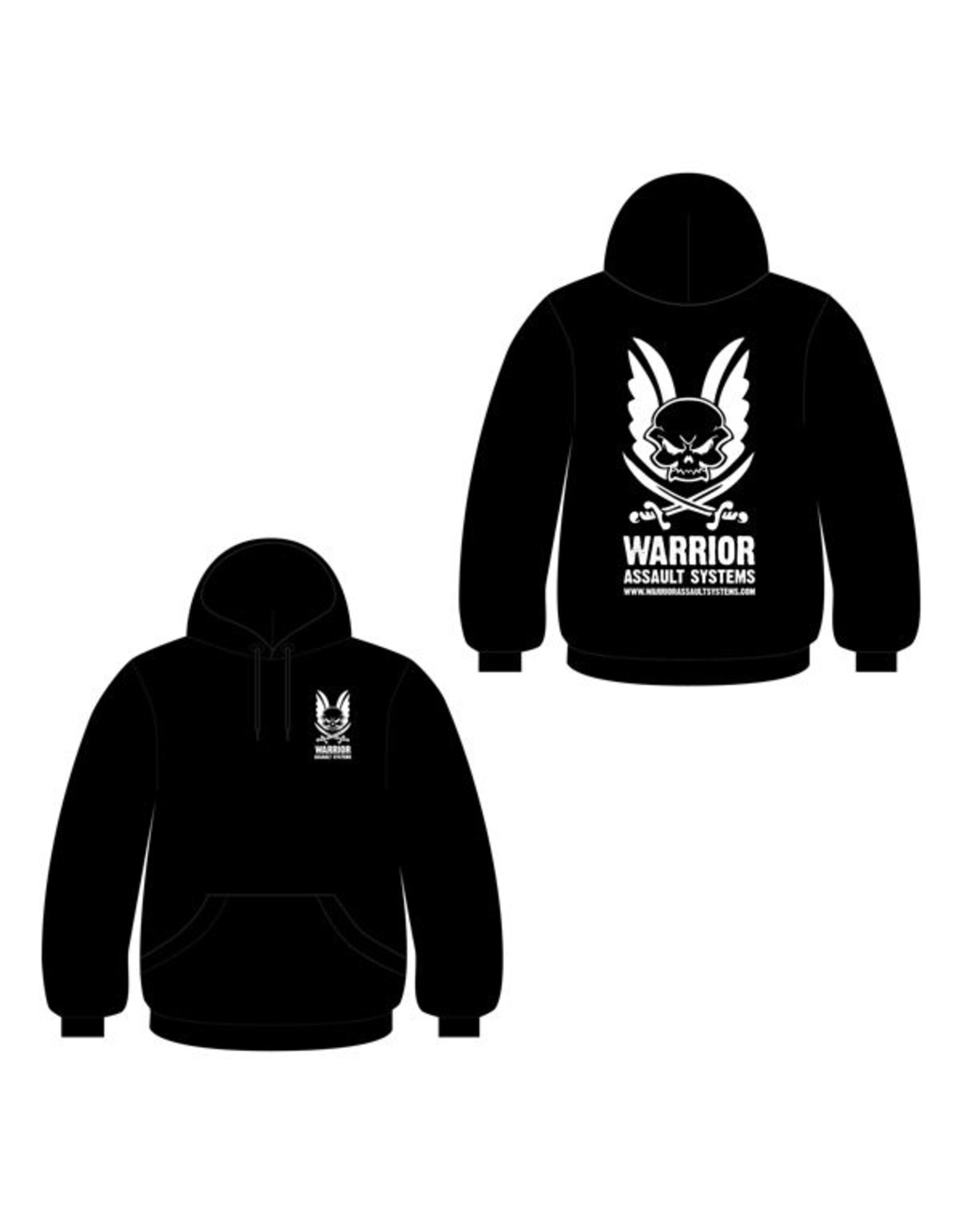Warrior Hoodie - Black