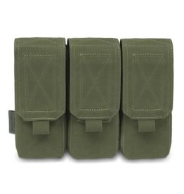 Warrior Elite OPS Triple 5.56 M4 Pouch - Olive Drab