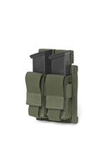 Warrior Elite OPS Direct Action Double 9mm Pistol Pouch - Olive Drab