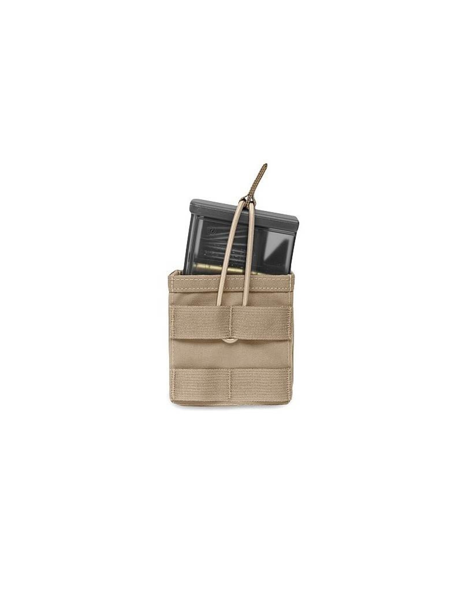 Warrior Single MOLLE Open Pouch H&K 417 - Coyote Tan