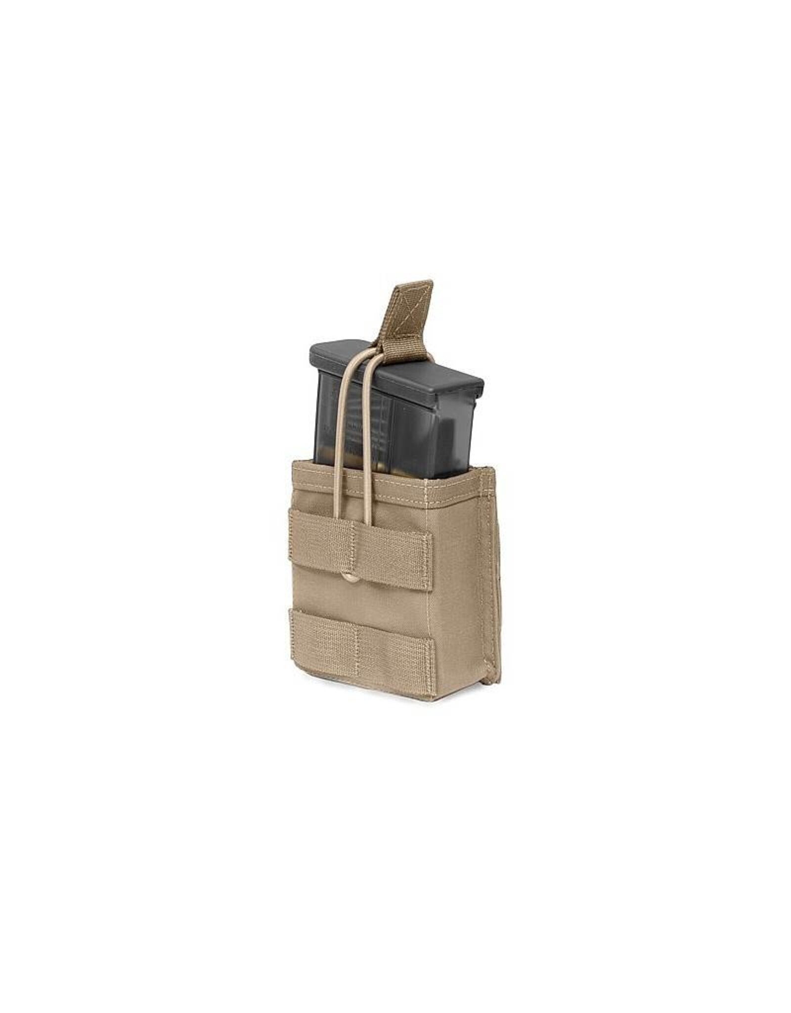 Warrior Single MOLLE Open Pouch H&K 417 - Coyote Tan