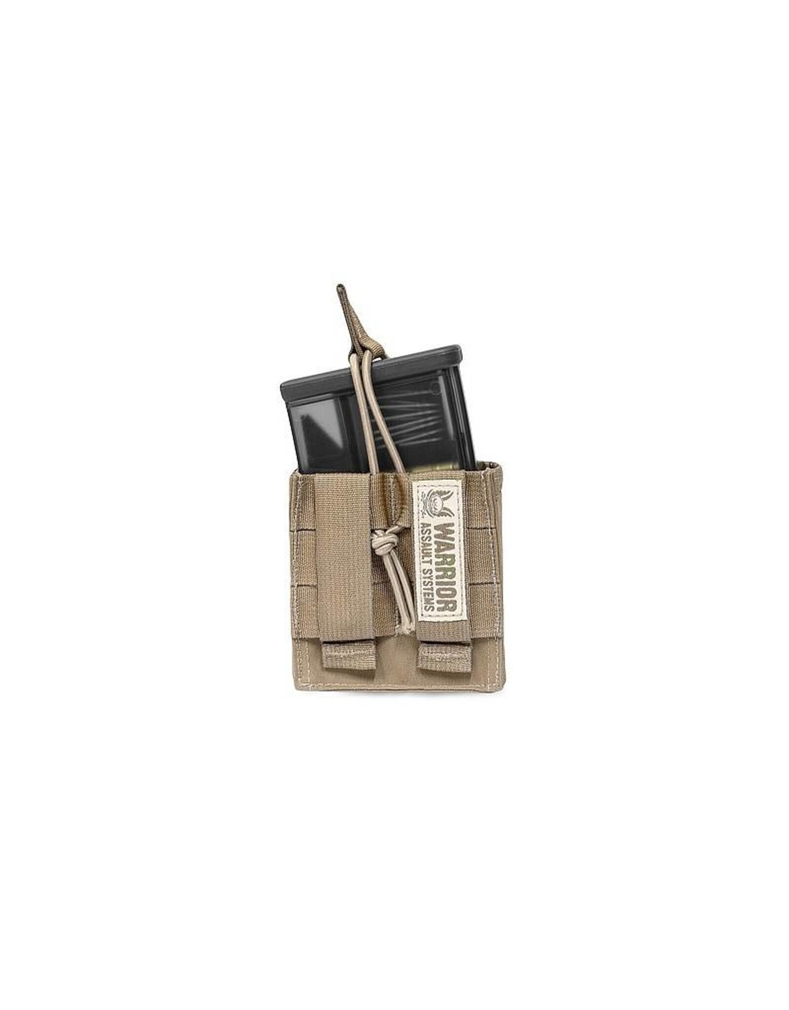 Warrior Single Open Pouch MOLLE H & K 417 - Coyote Tan