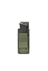 Warrior Direct Single 9mm Direct Action Pistol Mag Pouch - Olive Drab