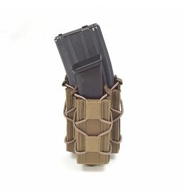 Warrior Single Quick Mag with Single Pistol Pouch- Coyote Tan
