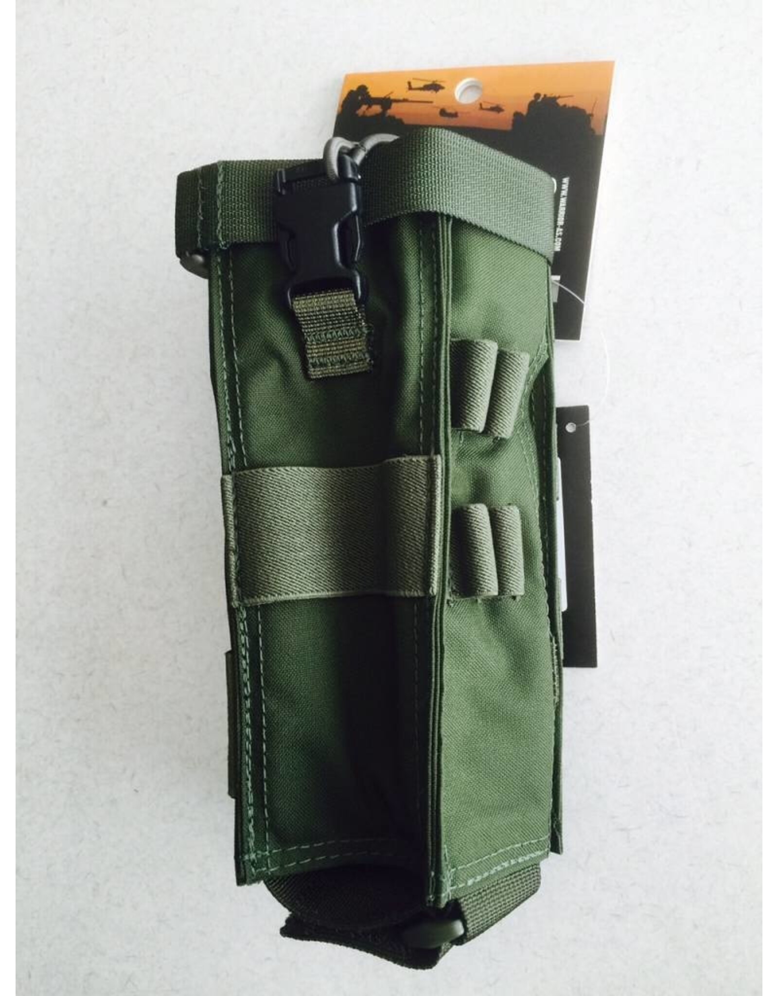 Warrior Front Opening MBITR Radio Pouch Gen2 - Olive Drab