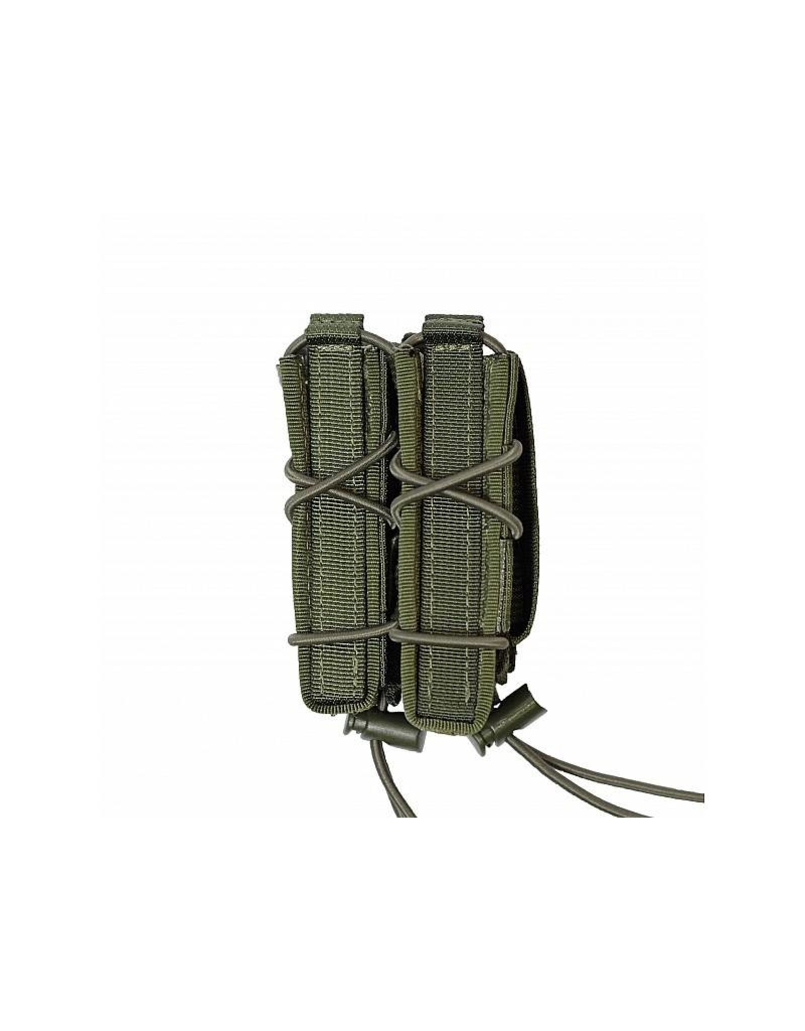 Warrior Single Quick Mag with Single Pistol Pouch -Olive Drab