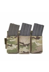 Warrior Triple Elastic Triple Mag Pouch - MultiCam