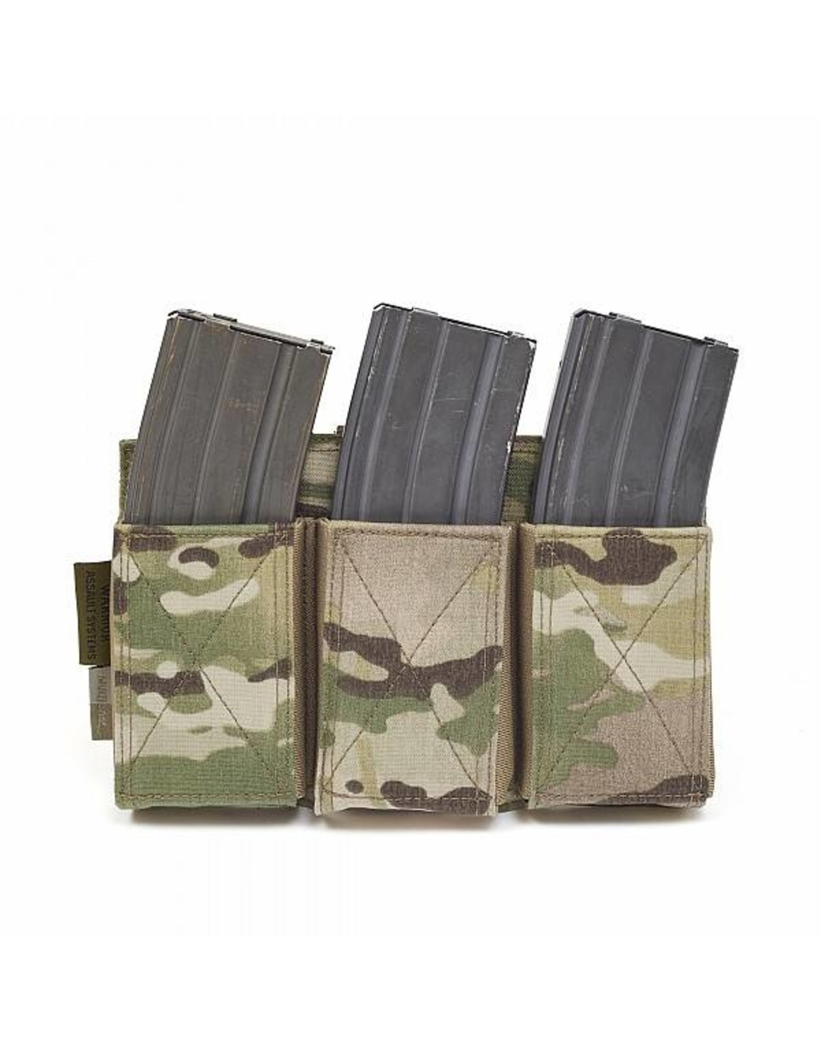 Warrior Triple Elastic Triple Mag Pouch - MultiCam