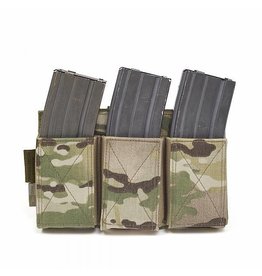 Warrior Triple Elastic Mag Pouch - MultiCam